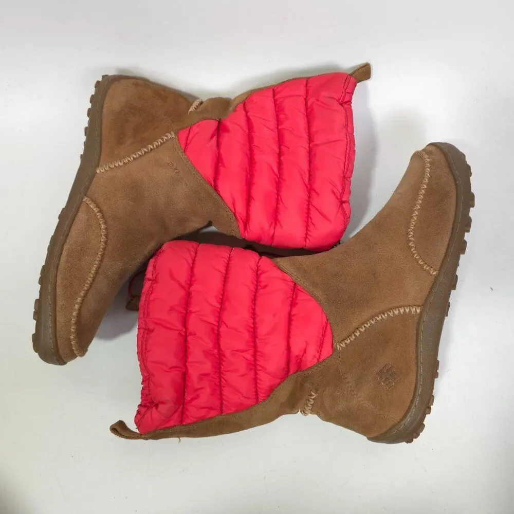 Columbia Women’s Minx Moccasin Waterproof Omni-Heat Winter Boots Size 9 BL1559